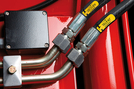 Hydraulic hose lines with X-CODE